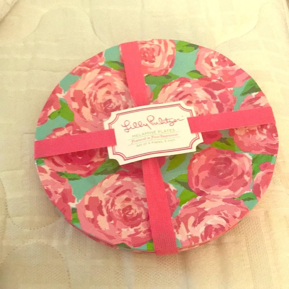 Lilly Pulitzer plates